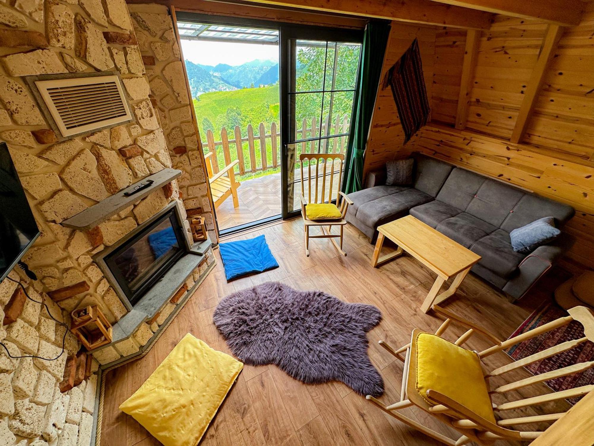 Organic Village Bungalow Ayder Yaylasi Exteriör bild