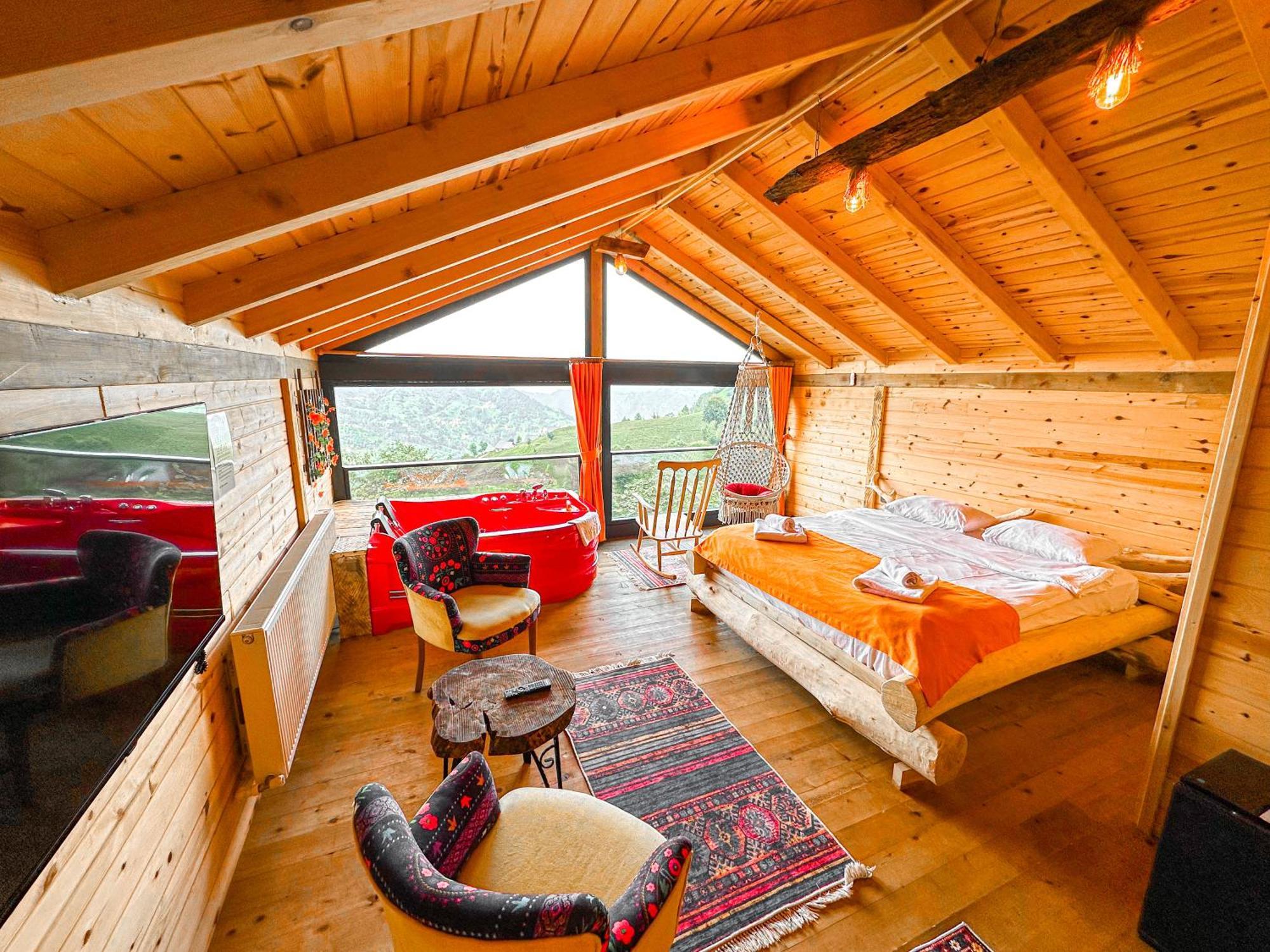 Organic Village Bungalow Ayder Yaylasi Exteriör bild