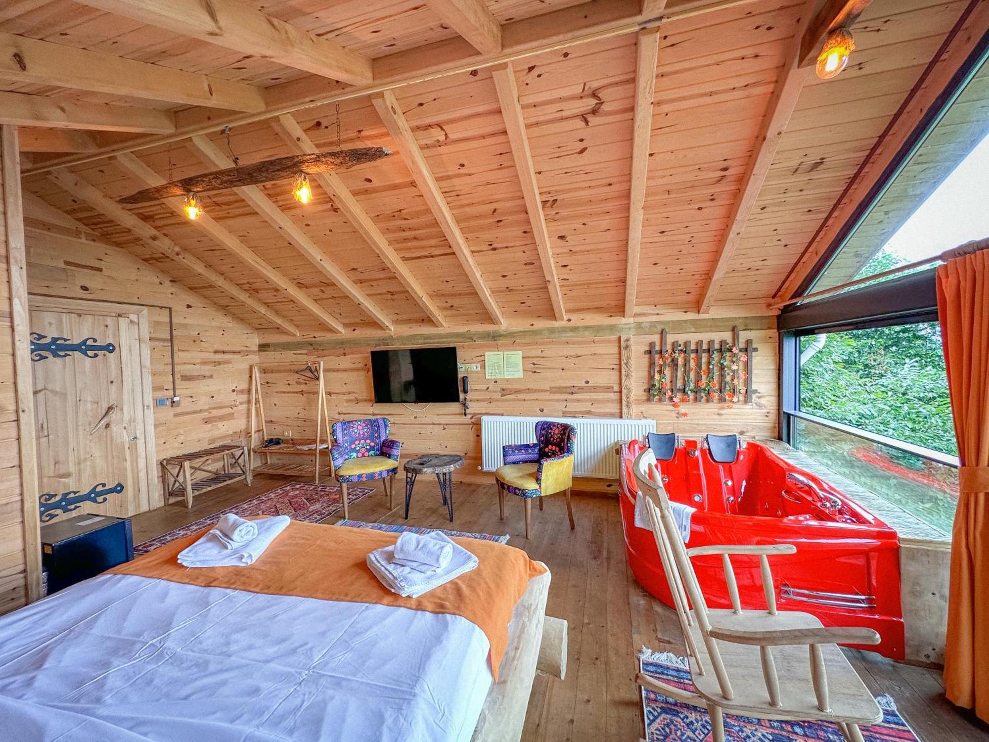 Organic Village Bungalow Ayder Yaylasi Exteriör bild