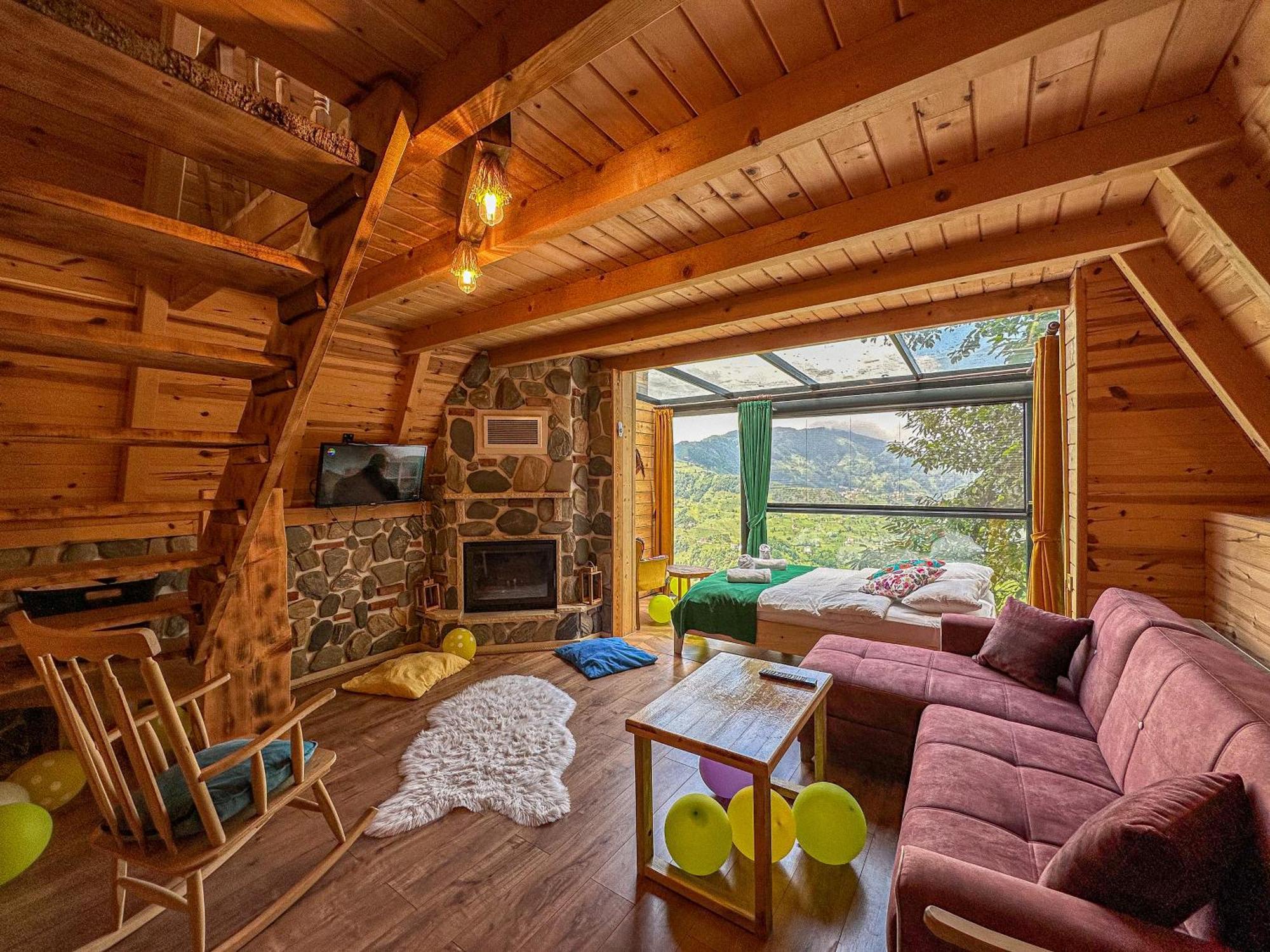 Organic Village Bungalow Ayder Yaylasi Exteriör bild