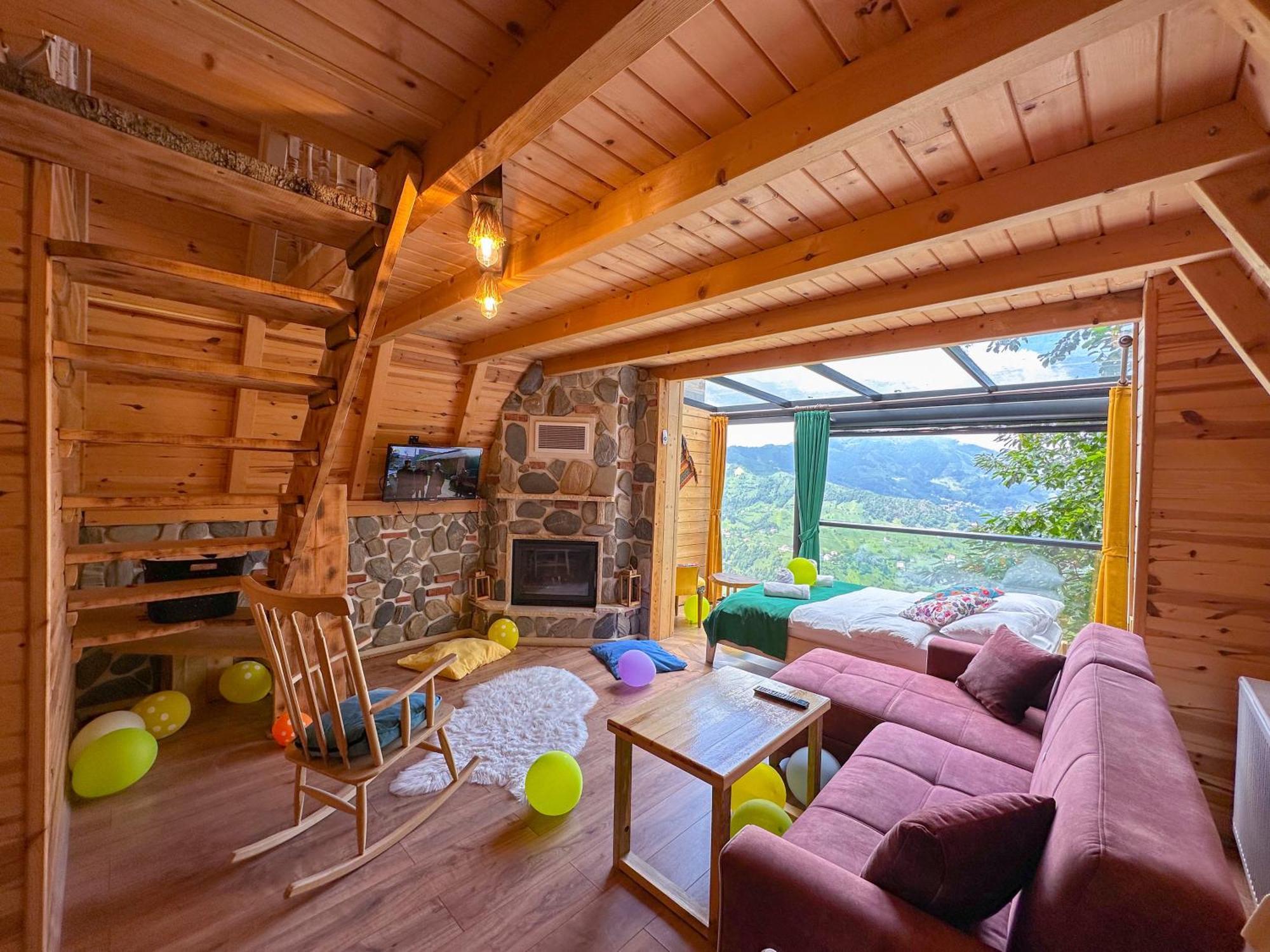 Organic Village Bungalow Ayder Yaylasi Exteriör bild