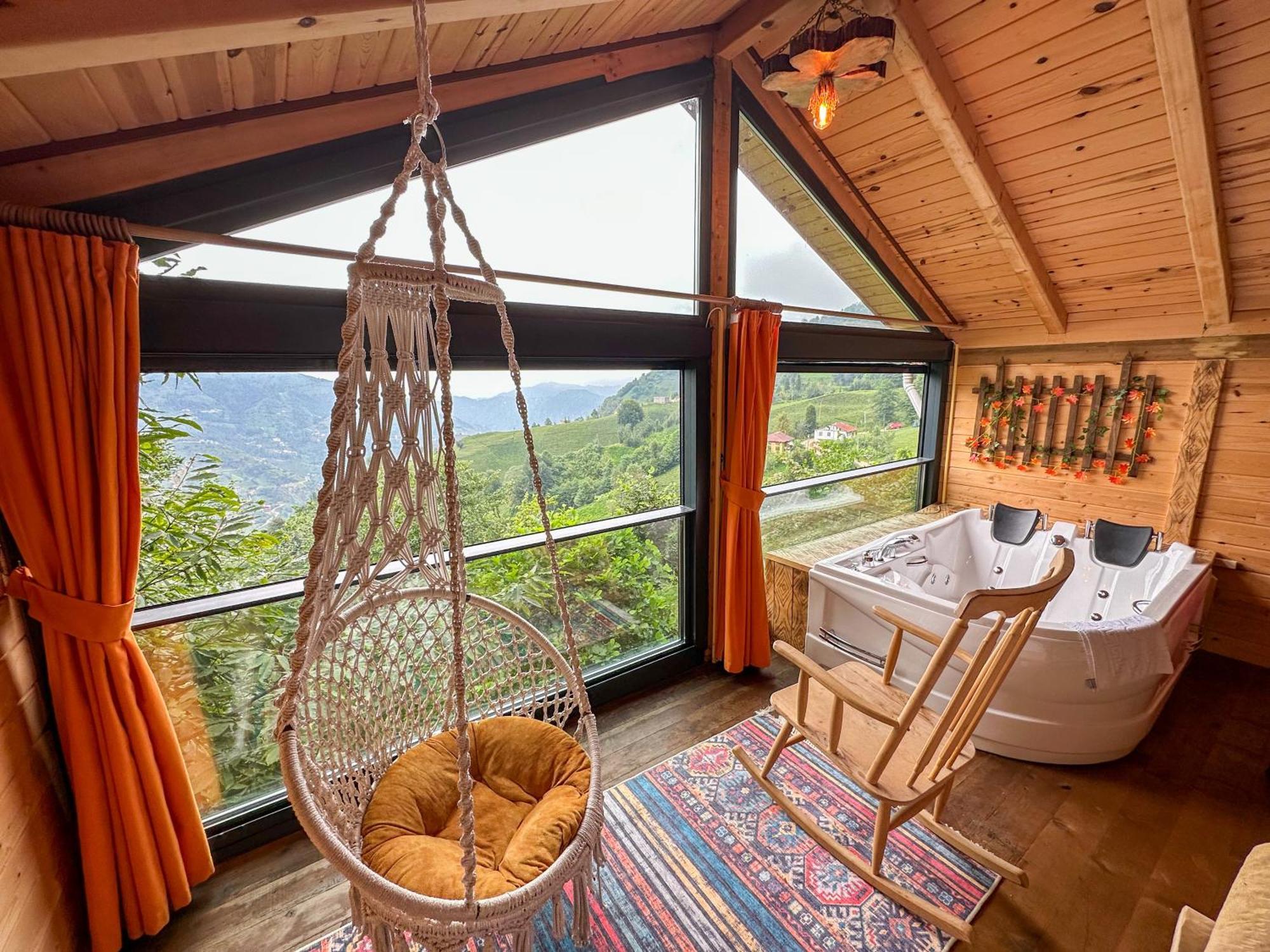 Organic Village Bungalow Ayder Yaylasi Exteriör bild