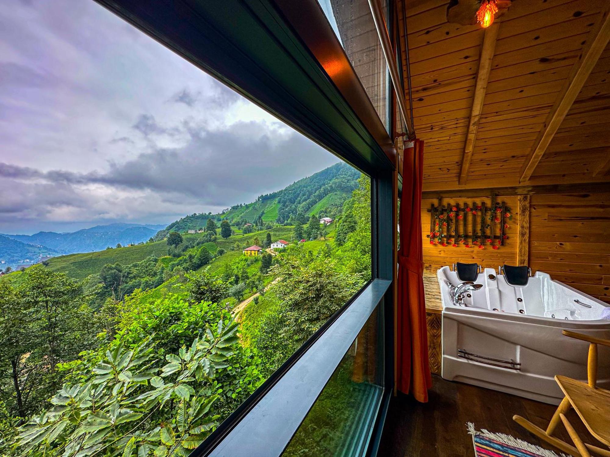 Organic Village Bungalow Ayder Yaylasi Exteriör bild