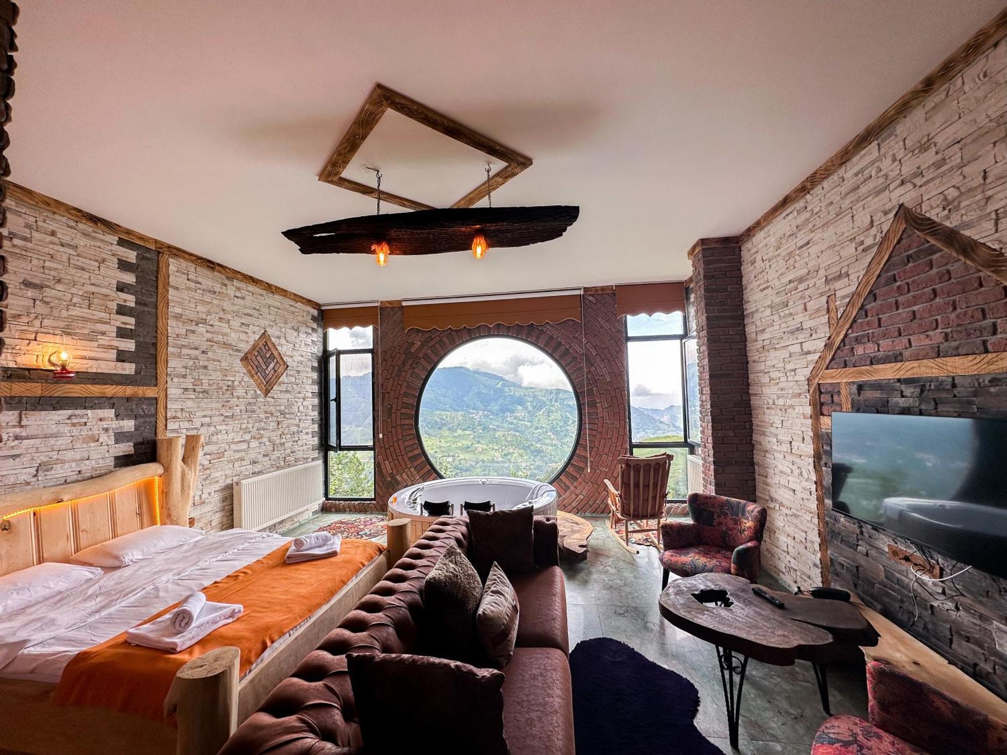 Organic Village Bungalow Ayder Yaylasi Exteriör bild