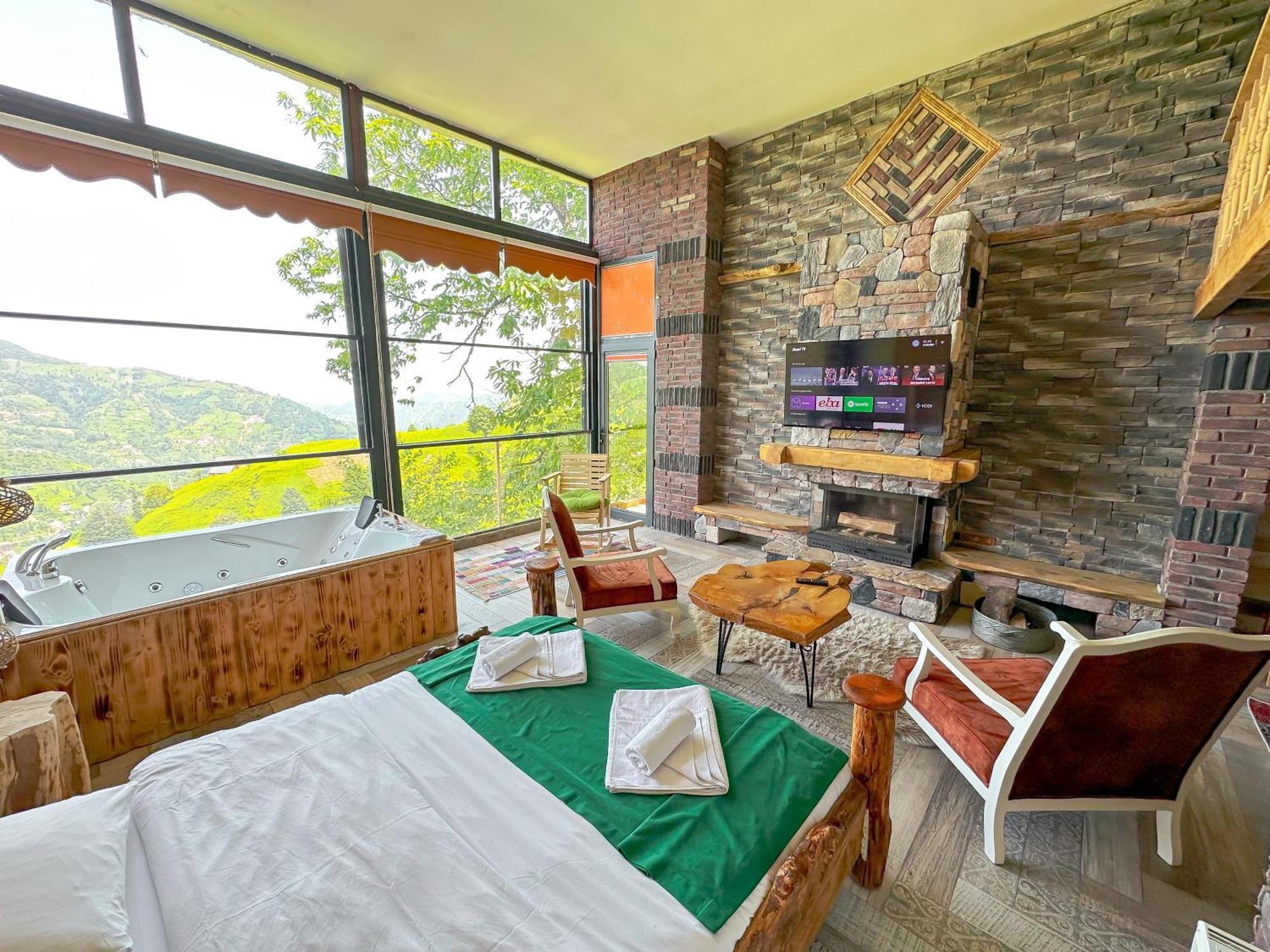 Organic Village Bungalow Ayder Yaylasi Exteriör bild