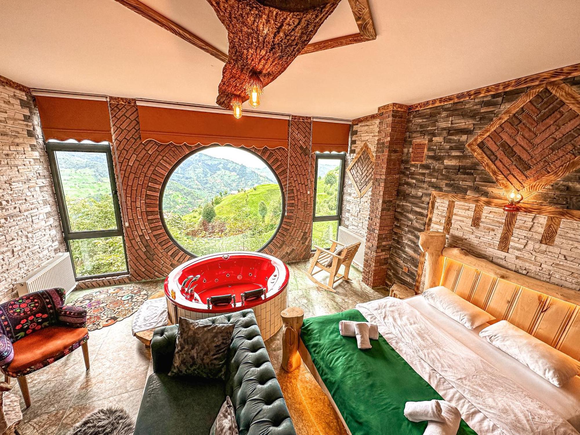 Organic Village Bungalow Ayder Yaylasi Exteriör bild