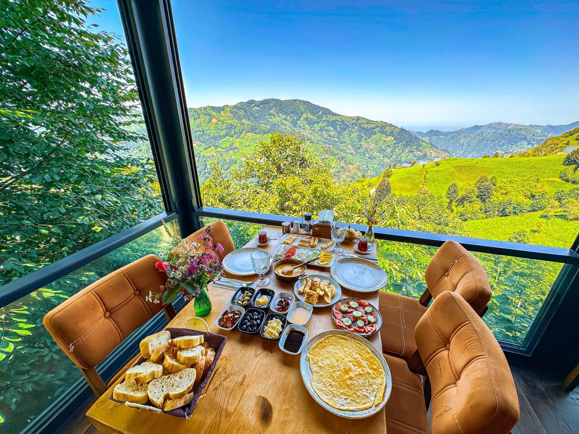 Organic Village Bungalow Ayder Yaylasi Exteriör bild