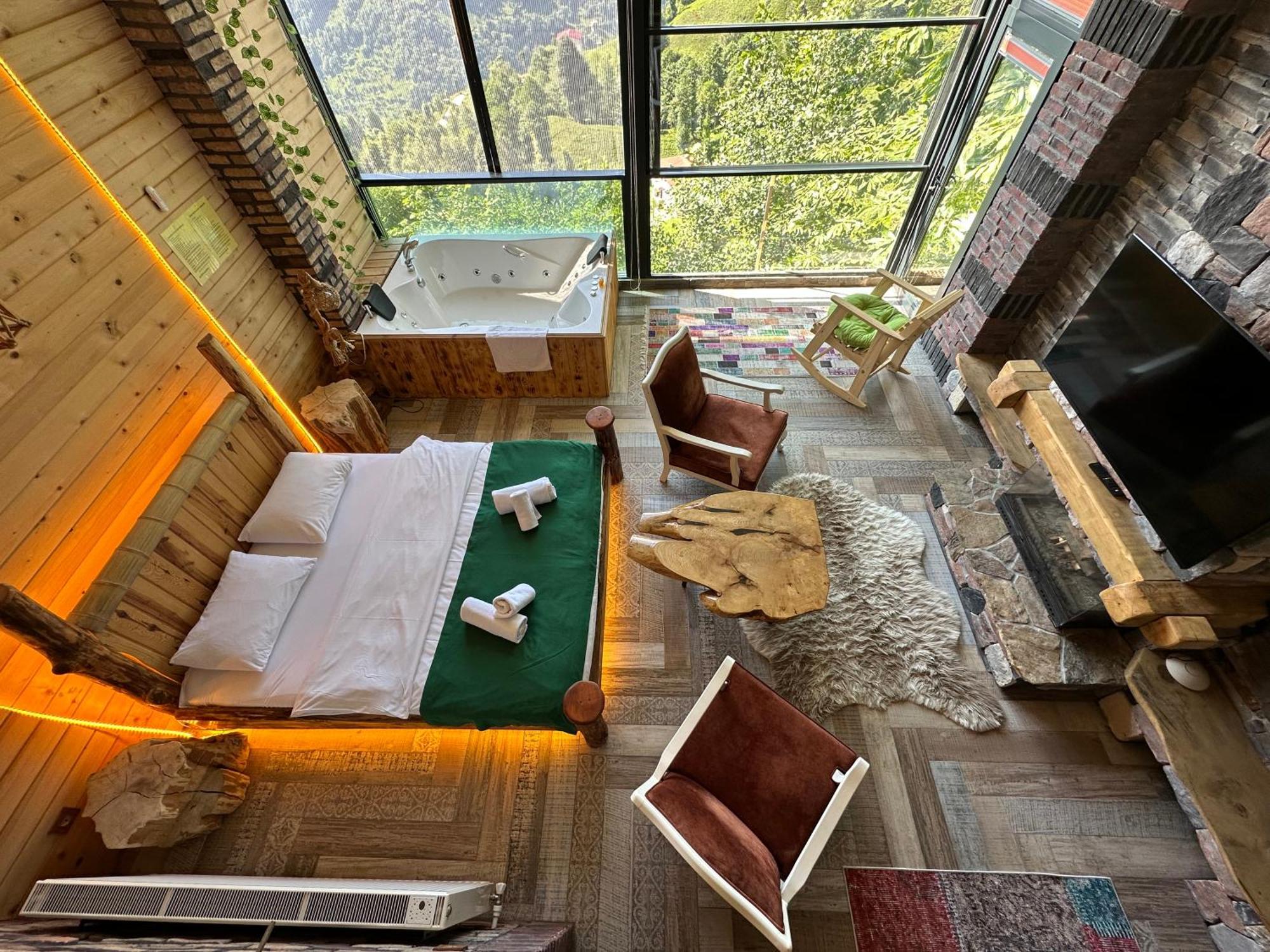 Organic Village Bungalow Ayder Yaylasi Exteriör bild