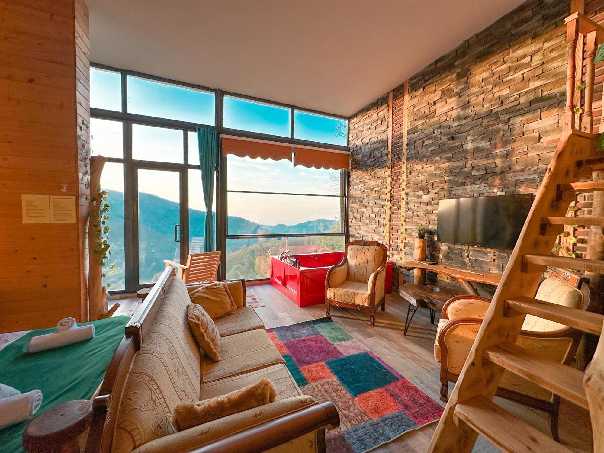 Organic Village Bungalow Ayder Yaylasi Exteriör bild
