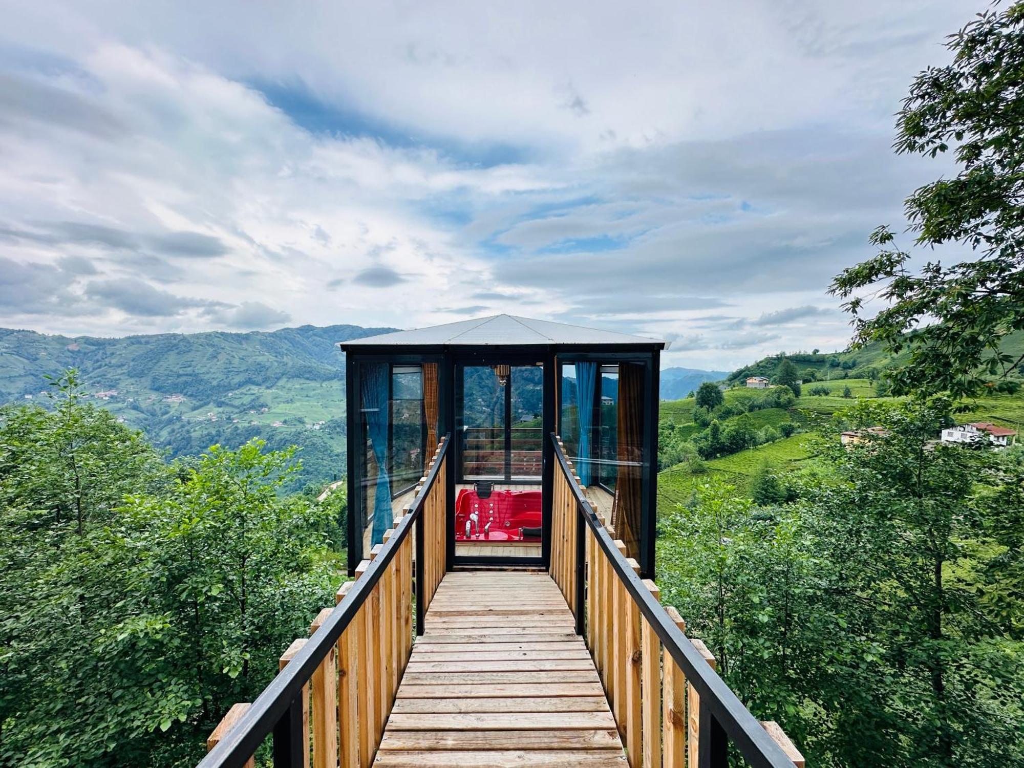 Organic Village Bungalow Ayder Yaylasi Exteriör bild